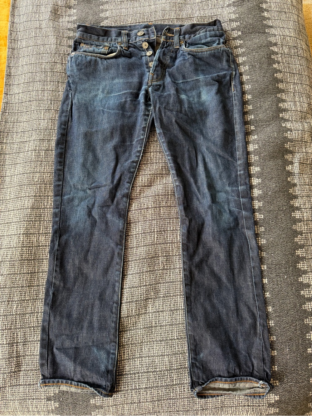 G-Star Straight Men's Indigo Blue Jeans